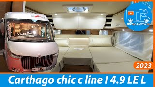 Motorhome Tour  Carthago chic c line I 49 LE L  New Luxury Integrated  2023  Caravansalon [upl. by Graeme]