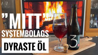 Jag provar mitt närmaste Systembolags dyraste öl 3 Fonteinen  Oude Kriek Intens Rood Blend No 78 [upl. by Valenza]