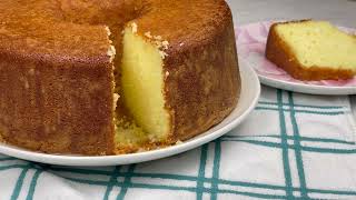 Best Lemon Pound Cake  ASMR Baking  LemonCake [upl. by Alhsa]