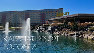 KALAHARI RESORT POCONOS  Explore the Massive Indoor Waterpark  Full Tour [upl. by Reiniar]