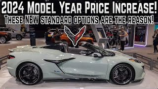 The SURPSING New Options for the 2024 C8 Corvette Model Year with ALL New STANDARD Equipment [upl. by Shanna]