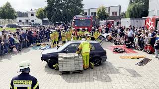 Stadtfeuerwehrtag Burgwedel 2023 Einsatzübung [upl. by Aihtnyc294]