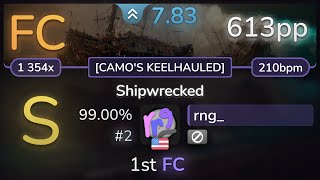 78⭐ rng  Alestorm  Shipwrecked CAMOS KEELHAULED 9900 FC 2  613pp  osu [upl. by Cati]