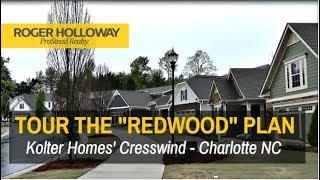 Kolter Homes REDWOOD Floorplan in Cresswind Charlotte [upl. by Airod]