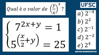 SABE ACHAR O RESULTADO QUESTÃO UFSC [upl. by Acalia]