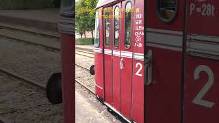 Railbus vertrekt uit station Simpelveld [upl. by March]