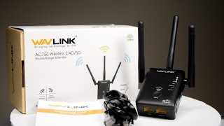 Wavlink 750Mbps Wireless Repeater Range Extender Wifi Access Point Router Signal Booster Amp [upl. by Schuler]