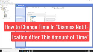 How to Change Time In quotDismiss Notification After this Amount of Timequot Using GPO In Server 2022 [upl. by Eedna646]