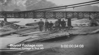 HD Stock Footage Unexploded NAZI Bomb Found Near Buckingham Palace 1948 [upl. by Harry]