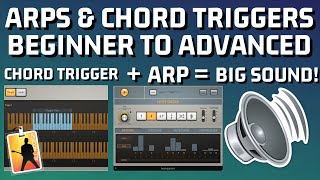 MAINSTAGE 3 ARPEGGIATOR AND CHORD TRIGGER TUTORIAL Beginner to Advanced [upl. by Ellette516]