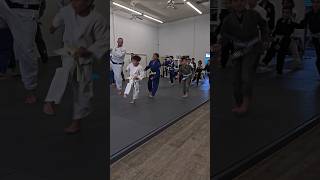 Kids Judo Hopping OSoto Gari Practice [upl. by Thomasin]