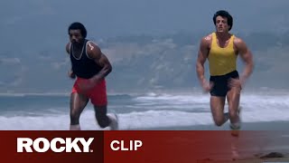 Rocky Balboa Trains with Apollo Creed  ROCKY III [upl. by Barthol853]