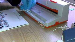 Detailed Calendar Wire Binding tutorial [upl. by Grizel]