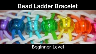 Rainbow Loom® Bead Ladder Bracelet [upl. by Feinleib]