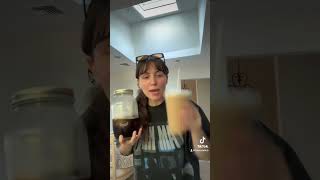 Chamberlain Coffee Cold Brew Taste Test Iced coffee review  Emma chamberlain’s brand [upl. by Anihtyc803]