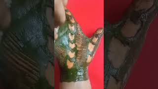 Easy 😉😁 spoon 🥄 mahndi design trikmehndi treadings viralshorts mahndilover [upl. by Attenoj149]