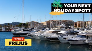 Frejus France  From Modern Port To Historic Old Town on Cote d’Azur [upl. by Nolyag]