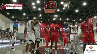 CSUN Mens Basketball vs Morgan State [upl. by Naveb986]