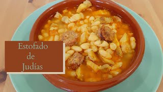 5 JUDÍAS BLANCAS ESTOFADAS CON PANCETA Y🥄 CHORIZO Fáciles Tiernas y Buenísimas [upl. by Leclair]