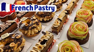 Un jour dans une pâtisserie française〈 Pâtisserie Yann 〉 Recette du flan parisien [upl. by Haerle]