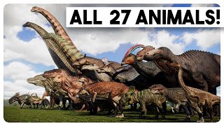 ALL 27 DINOSAURS with Nigel Marven  Prehistoric Kingdom [upl. by Nomra702]