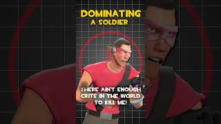 TF2 Scout Dominating A Soldier Voice Lines [upl. by Hadsall18]