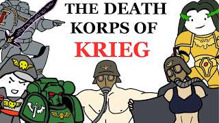 The Death Korps of Krieg  Warhammer 40K Lore [upl. by Lyndell]