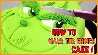 Christmas Cake  The Grinch  Grinch  Cake Recipes Amazing Cake Decoration [upl. by Eirahs961]