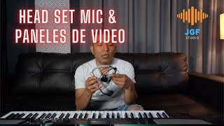 Headset Mic y Paneles de Video  Gama y sus teclados [upl. by Amsden]