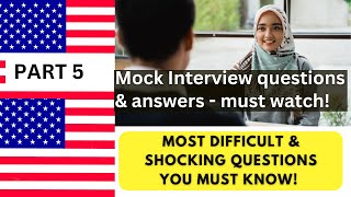 5 Most Difficult F1 Visa Interview Questions amp Answers You Must know  PART 5 [upl. by Areik]