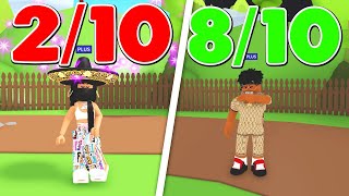 rating roblox oders outfits in meepcity [upl. by Aneerb736]