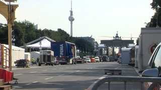 Streit um SPDFest am Brandenburger Tor [upl. by Fillender418]