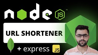 Create a Custom URL Shortener using NodeJS and MongoDB [upl. by Attenaej]