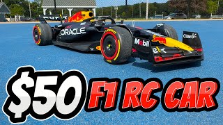 Cheap Red Bull F1 RC Car From Costco Good [upl. by Ezarras698]