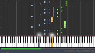 Seguidilla Carmen  Georges Bizet Synthesia [upl. by Harak]