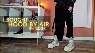 Hood By Air Velour Sweatpants  FW 2021 [upl. by Ennahteb591]