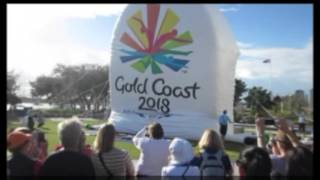 Commonwealth Games Logo Launch Southport [upl. by Kcorb]