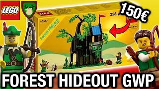 Neues Forestmen GWP ab 150€ 🌳  LEGO 40567 Forest Hideout  LEGO News [upl. by Yemorej]