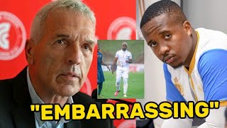 ERNST MIDDENDORP SLAMS ANDILE MPISANE INCLUSION IN XI FOR ROYAL AM LAST GAME [upl. by Nitin]