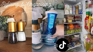 Refilling and Organizing TikTok ASMR [upl. by Anilejna]