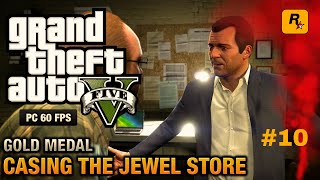 GTA 5  Mission 10  Casing the Jewel Store  No Commentary [upl. by Hogle]