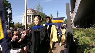 Johns Hopkins University Bloomberg Center Dedication Ceremony [upl. by Tekla]