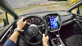 2022 Subaru WRX Premium 6Speed Manual  POV Review [upl. by Nalek]