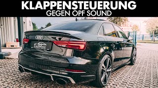 OPF entfernen mit Klappensteuerung im Audi RS3  Cete Automotive [upl. by Margetts948]