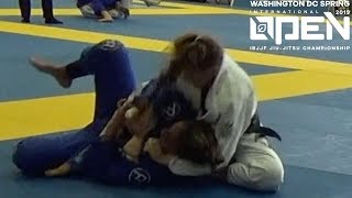 Laurah Hallock vs Déborah Santos  Washington DC Spring Open 2019 [upl. by Soinotna]