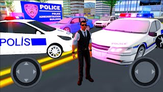 jeux de voiture de Police et voiture simulateur de jeu 3D android gameplay Full HD 1080p [upl. by Hembree118]