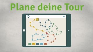 Routenplanung im Außendienst mit der portatour® App [upl. by Cressler676]