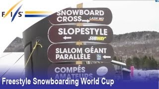 Slopestyle Training in Stoneham Canada [upl. by Royd]