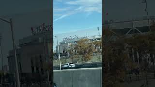 Passing Yankee Stadium morning of game 3 of World Series 2024 vs Dodgers [upl. by Ling649]