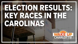 2022 midterm election results Key races in the Carolinas [upl. by Yrtua]